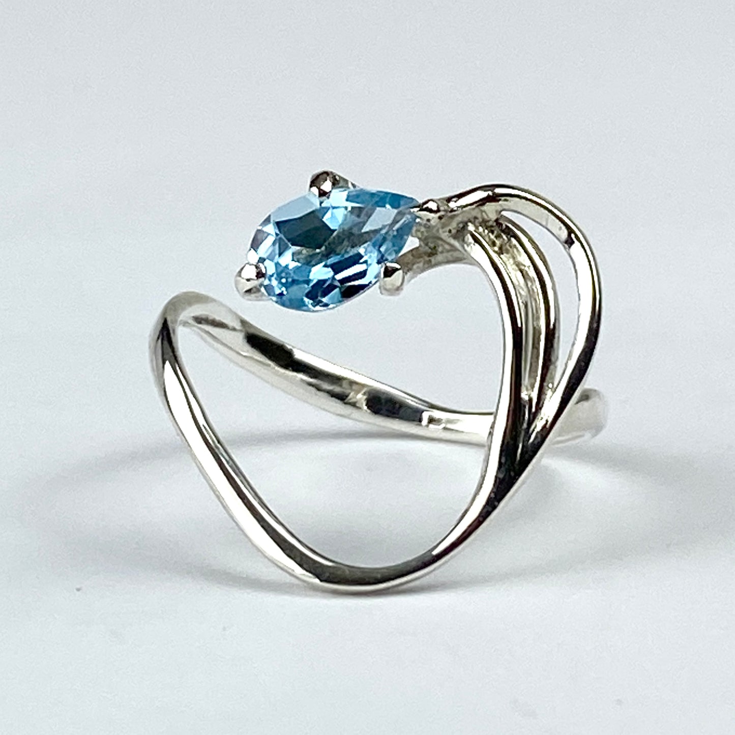 Unique Topaz ring