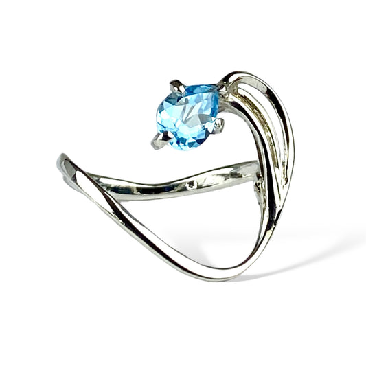 Unique Topaz ring