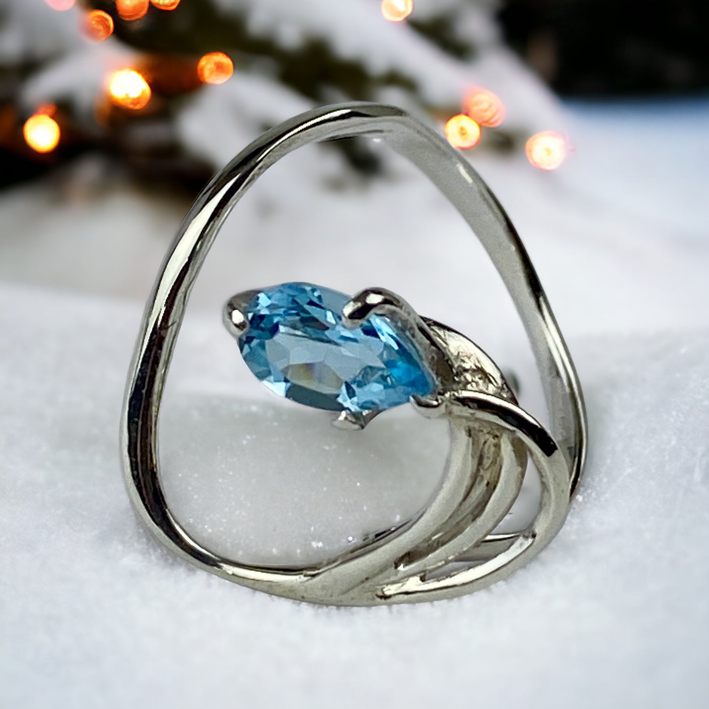 Unique Topaz ring